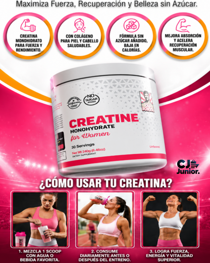 CREATINA FOR WOMEN - GNE.